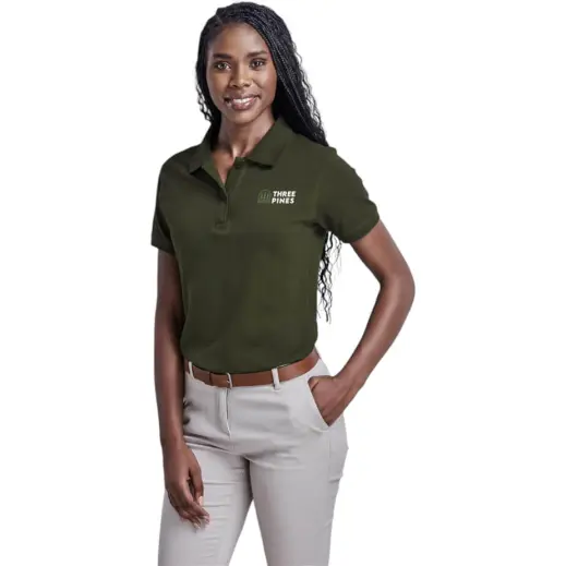 Ladies Houston Stretch Golf Shirt Model